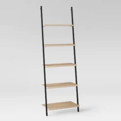 72" Loring 5 Shelf Leaning Bookshelf - Threshold™ 15 72" Loring 5 Shelf Leaning Bookshelf - Threshold™ -Threshold GUEST b2f506da fcdc 4735 b10b d49aa58dbbd8