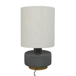 Ceramic Table Lamp With Wood Base - Threshold™ 15 Ceramic Table Lamp With Wood Base - Threshold™ -Threshold GUEST b34d4fda 8931 4b8c b2a6 7dbb1d7f2cf3
