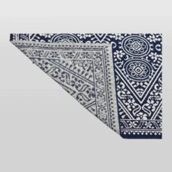 Tapestry Outdoor Rug Blue - Threshold -Threshold GUEST b38a70ef 5bbf 4391 8074 5394347a904a