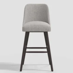 Geller Modern Textured Linen Counter Height Barstool - Threshold™ -Threshold GUEST b5f0c863 9ef6 4dbb a128 1d2e06cf64d8