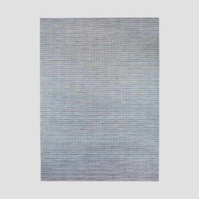 Drum Weave Outdoor Rug Blue - Threshold 4 Drum Weave Outdoor Rug Blue - Threshold - Image 4