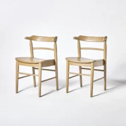 2pk Kaysville Curved Back Wood Dining Chair - Threshold™ Designed With Studio McGee 19 2pk Kaysville Curved Back Wood Dining Chair - Threshold™ Designed With Studio McGee -Threshold GUEST b8859535 25d6 44f9 9ed4 882e7bed9037