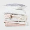 Reversible Cotton Stripe Quilt Collection - Threshold™
