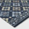 7'x10' Jacquard Woven Area Rug Indigo - Threshold™