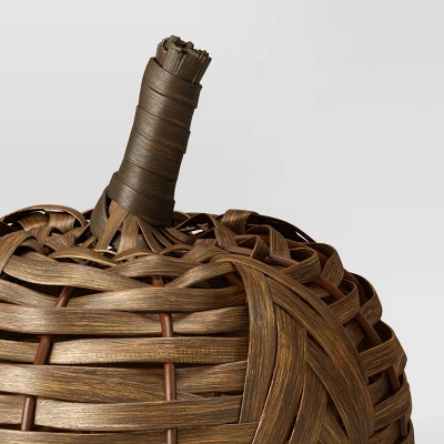 Herringbone Woven Pumpkin - Threshold™ 2 Herringbone Woven Pumpkin - Threshold™ - Image 2