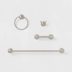 4pc Casual Bath Hardware Set - Threshold™ -Threshold GUEST ba0ae0e0 689d 47c8 85c7 6eabb1678902