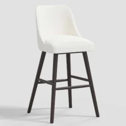 Geller Modern Textured Linen Counter Height Barstool - Threshold™ -Threshold GUEST ba8fd7c6 dc5d 4ee6 8806 a6e46213f2c3