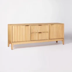 Thousand Oaks Wood Scalloped TV Stand For TVs Up To 60" - Threshold™ Designed With Studio McGee -Threshold GUEST bab6365e 5801 4762 be7e 6bd520bc9504