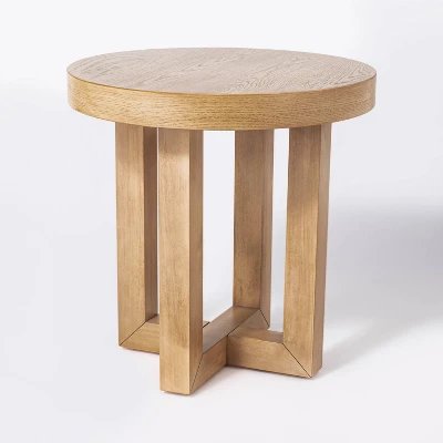 Rose Park Round Wood End Table - Threshold™ Designed With Studio McGee 3 Rose Park Round Wood End Table - Threshold™ Designed With Studio McGee - Image 3