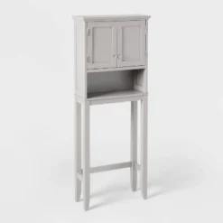 Wood Space Saver Etagere Gray - Threshold™