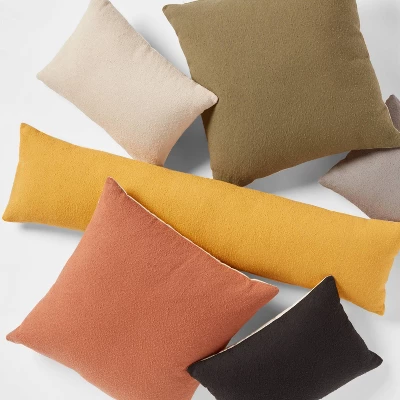 Boucle Color Blocked Decorative Throw Pillow Collection - Threshold™ 1 Boucle Color Blocked Decorative Throw Pillow Collection - Threshold™
