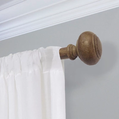 Curtain Rod Faux Wood - Threshold 2 Curtain Rod Faux Wood - Threshold - Image 2