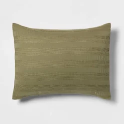 4pc Woven Waffle Stripe Comforter Bedding Set - Threshold™ -Threshold GUEST bd7f78c7 01a5 48cc 8c8e 6da51d1779c2