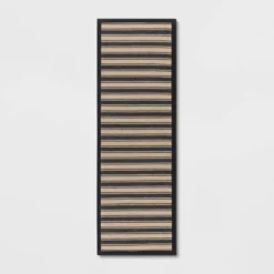 Vintage Striped Rug Black/Brown - Threshold™ -Threshold GUEST bdbea589 d707 4c74 8676 67c2961759ec