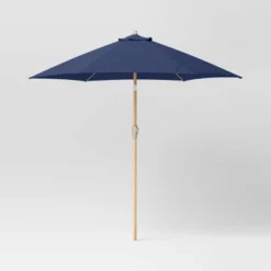 9'x9' Market Patio Umbrella - Light Wood Pole - Threshold™ -Threshold GUEST be73022e d97d 40e5 9e1f 587397b2c049