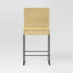 Chapin Modern Woven Counter Height Barstool With Metal Legs - Threshold™ 6 Chapin Modern Woven Counter Height Barstool With Metal Legs - Threshold™ -Threshold GUEST bfd3c25c 786f 4e9b a978 2c21b4906052