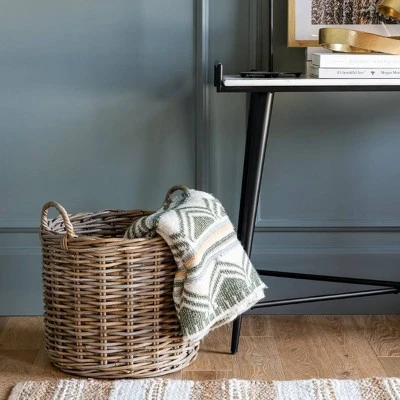 Riverton Striped Jute/Wool Area Rug Tan - Threshold™ Designed With Studio McGee 5 Riverton Striped Jute/Wool Area Rug Tan - Threshold™ Designed With Studio McGee - Image 5