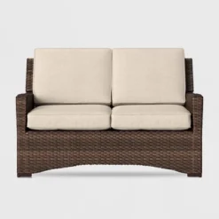 Halsted Wicker Patio Loveseat - Threshold 6 Halsted Wicker Patio Loveseat - Threshold -Threshold GUEST c10eda52 f2ba 4abd b5cc 50b37118c7ba