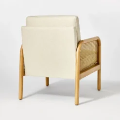Cane Accent Chair Cream - Threshold™ Designed With Studio McGee -Threshold GUEST c3b7aa99 ef8b 4f9c b559 bc3c05b28bb3