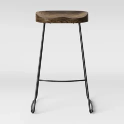 Hull Low Back Barstool Wood/Metal - Threshold 10 Hull Low Back Barstool Wood/Metal - Threshold -Threshold GUEST c467520f f1d0 411f 89d8 1885382021e5