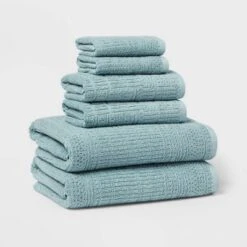 6pc Modern Bath Towels And Washcloths Set - Threshold™ 20 6pc Modern Bath Towels And Washcloths Set - Threshold™ -Threshold GUEST c6773a33 a6b5 419c ada6 4a4c27ffd52b