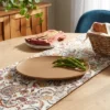 Small Ceramic Serving Platter Clay Thankful - Threshold™