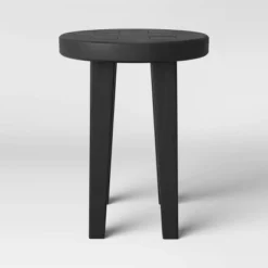 Woodland Carved Wood Accent Table - Black - Threshold -Threshold GUEST c81a09d3 1741 4f8f 8822 8ba23599b9d6
