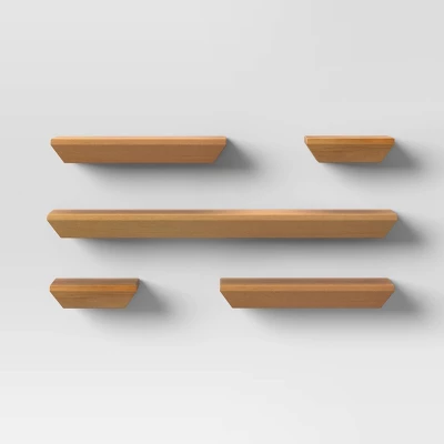 5pc Wedge Shelves - Threshold™ 2 5pc Wedge Shelves - Threshold™ - Image 2