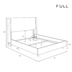 Nail Button Tufted Wingback Velvet Bed - Skyline Furniture -Threshold GUEST c92bad44 638b 4041 bff7 689f7ff71da7