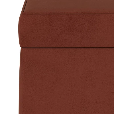 Ottoman Velvet - Skyline Furniture 2 Ottoman Velvet - Skyline Furniture - Image 2