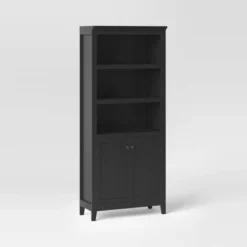 72" Carson 5 Shelf Bookcase With Doors - Threshold 16 72" Carson 5 Shelf Bookcase With Doors - Threshold -Threshold GUEST c99ab1ed 236d 46d0 bdd4 3e4025da50bb