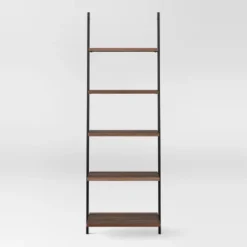 72" Loring 5 Shelf Leaning Bookshelf - Threshold™ 14 72" Loring 5 Shelf Leaning Bookshelf - Threshold™ -Threshold GUEST ca4a252c 9447 4c0f 8281 32c20ac3b8d2