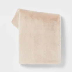 Faux Rabbit Fur Throw Blanket - Threshold™ 14 Faux Rabbit Fur Throw Blanket - Threshold™ -Threshold GUEST ccaec297 873b 4e05 9eaf 9c7868cdd1c4
