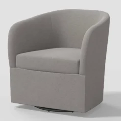Rhea Swivel Chair In Linen - Threshold™ 17 Rhea Swivel Chair In Linen - Threshold™ -Threshold GUEST cea3a485 7fca 4ec9 a4d1 2a98c0669d70