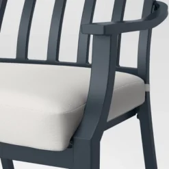 Fairmont 2pk Stationary Patio Dining Chairs, Outdoor Furniture - Linen - Threshold™ -Threshold GUEST d02ae556 c6d1 4bb0 bfa4 2cb0ace11907