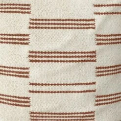 Palmette Wool Kilim Style Pouf With Removable Fill Cream With Rust Stripe - Threshold™ 5 Palmette Wool Kilim Style Pouf With Removable Fill Cream With Rust Stripe - Threshold™ -Threshold GUEST d19b3605 25f9 43d2 810e b79ce5dc5580