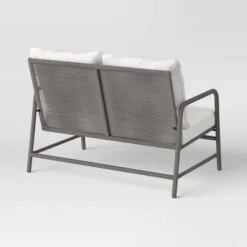 Granby Padded Wicker Patio Loveseat - Gray - Threshold™ 6 Granby Padded Wicker Patio Loveseat - Gray - Threshold™ -Threshold GUEST d30d4d74 4ffa 4ced b16e bb927b130223