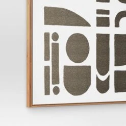 (Set Of 2) 24" X 30" Morphology Framed Wall Canvases Gold - Threshold™ -Threshold GUEST d345996e f7ec 4295 9507 71191ced31df