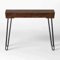 Hairpin Writing Desk With Storage - Threshold™ -Threshold GUEST d496ffdd 02e1 41e8 b68a 2beaef54d119