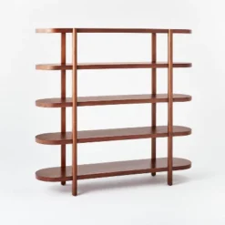 57" Portola Hills 5 Shelf Horizontal Bookcase - Threshold™ Designed With Studio McGee 19 57" Portola Hills 5 Shelf Horizontal Bookcase - Threshold™ Designed With Studio McGee -Threshold GUEST d4e4de44 a36f 4f1c a7dc 6f48b9fe8187