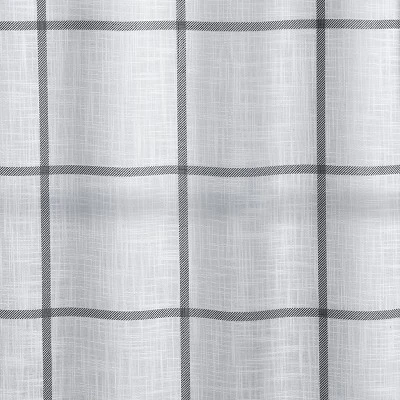 1pc Blackout Window Curtain Panel Gray - Threshold™ 4 1pc Blackout Window Curtain Panel Gray - Threshold™ - Image 4