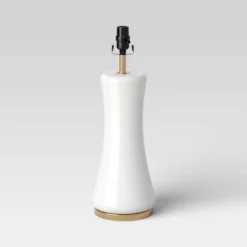 Large Opal Glass Lamp Base Off-White - Threshold™ -Threshold GUEST d66decea ad42 478b 8844 88171ba87e2a