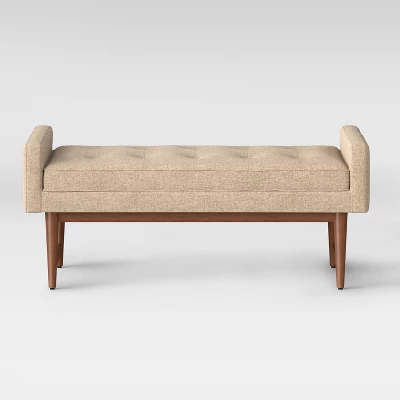 Verken Mid Century Modern Settee Bench - Threshold™ 10 Verken Mid Century Modern Settee Bench - Threshold™ - Image 10