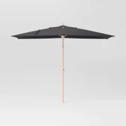10'x6' Rectangular Market Patio Umbrella - Light Wood Pole - Threshold™ 34 10'x6' Rectangular Market Patio Umbrella - Light Wood Pole - Threshold™ -Threshold GUEST d89187f0 45e4 4db4 80b8 710bf9167e62