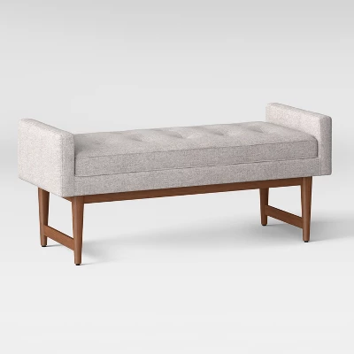 Verken Mid Century Modern Settee Bench - Threshold™ 3 Verken Mid Century Modern Settee Bench - Threshold™ - Image 3