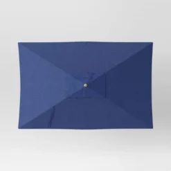 10'x6' Rectangular Market Patio Umbrella - Light Wood Pole - Threshold™ 22 10'x6' Rectangular Market Patio Umbrella - Light Wood Pole - Threshold™ -Threshold GUEST da953ab7 3018 4b76 8764 bfa251530b2a