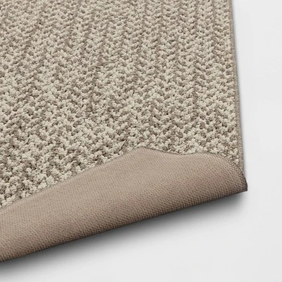 Washable Weave Herringbone Rug - Threshold™ 3 Washable Weave Herringbone Rug - Threshold™ - Image 3