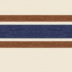 Striped Aluminum Beach Lounger With Wood Arms - Threshold™ -Threshold GUEST ddc1cfd6 fdcb 4ffc bca9 4f3615c74bd0