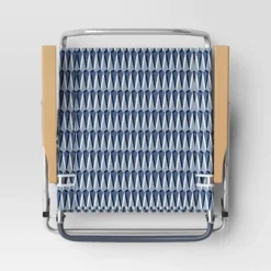 5 Position Beach Chair With Aluminum Frame & Wood Arms - Threshold™ 12 5 Position Beach Chair With Aluminum Frame & Wood Arms - Threshold™ -Threshold GUEST df33586e 5c96 402f bbf5 1ea58192bcc5