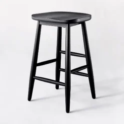 Haddonfield All Wood Backless Counter Height Barstool - Threshold™ Designed With Studio McGee 9 Haddonfield All Wood Backless Counter Height Barstool - Threshold™ Designed With Studio McGee -Threshold GUEST e02d56a8 64c7 4e97 b628 7ee251d5a11d